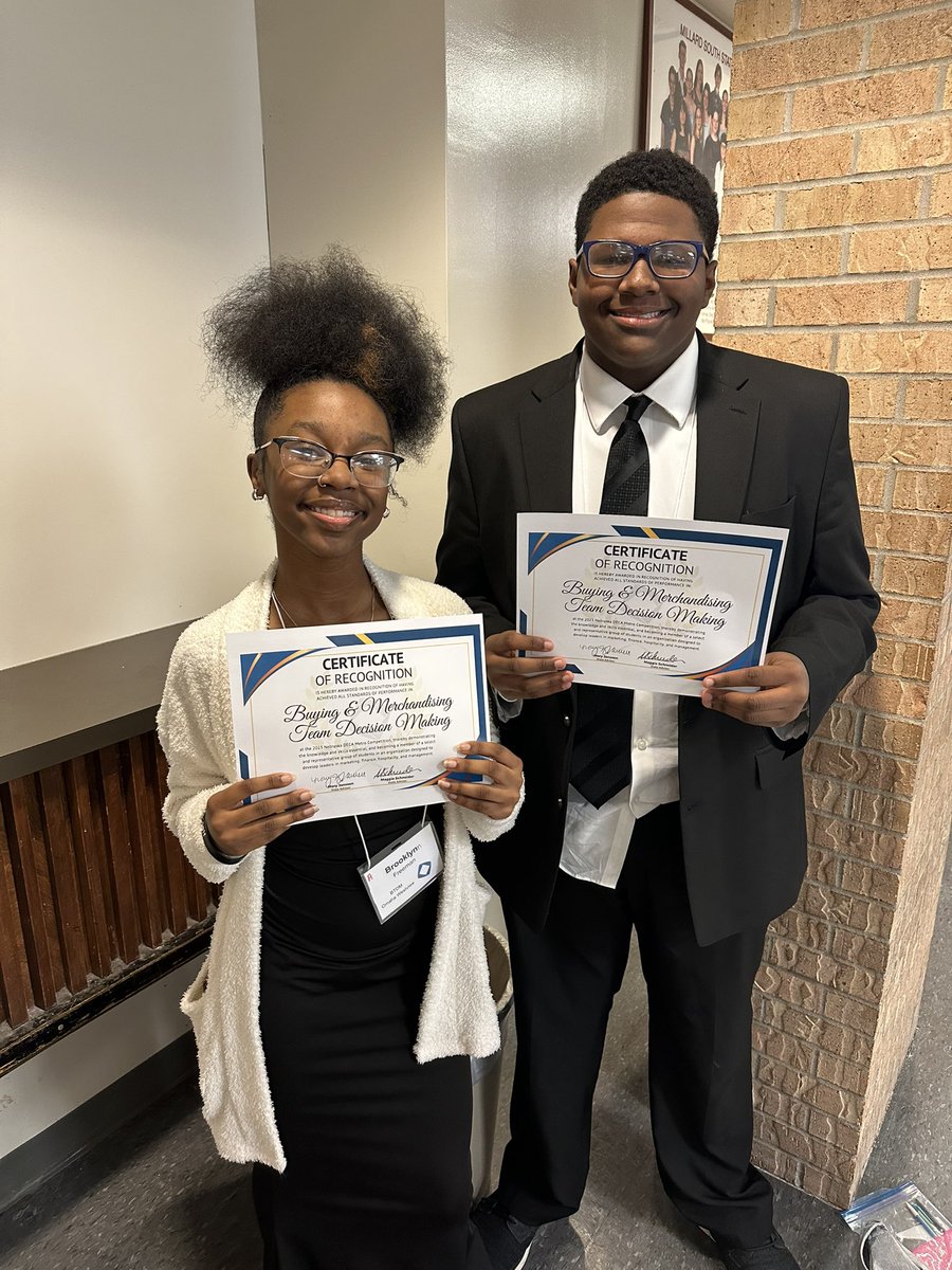 OPS_WHSBusiness's tweet photo. Way to go to all our students that competed in their second DECA competition and to Tucker, Shaun-Michael, and Brooklynn for placing Top 8 in their category! @OPS_Westview @TuckerIngram_ https://t.co/h1nDupa5FD