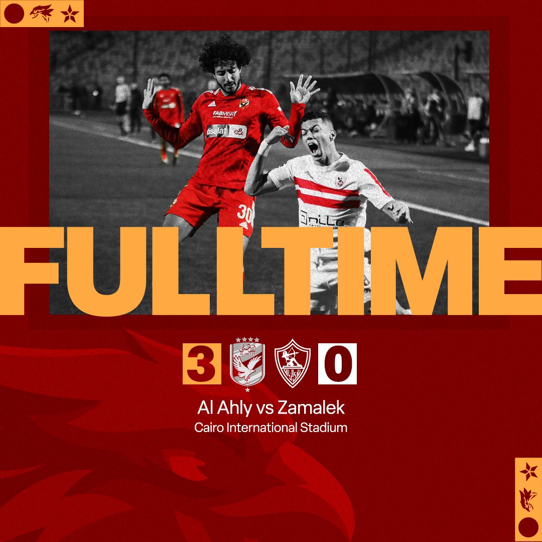 TarekBahaa's tweet photo. إيه اليوم الحلو ده! وإيه الفرقة الحلوة دي!
مليون مبروك للأهلى وهاردلك للزمالك https://t.co/8dSBU6aK9f