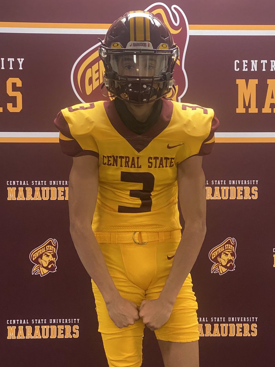 After a Amazing Visit and a Great Conversation With @coachb_blevins5 I am Blessed to Receive an Offer from Central State University🟡 <a href="/CoachWhitley5/">Michael Whitley</a> <a href="/GO_MARAUDERS/">Central State Athletics</a> @HbcuPremier @CombsPreston52 <a href="/CoachKRJones/">Coach Jones</a> <a href="/CoachBerry3211/">Anthony Berry</a> <a href="/HBCUGameday/">HBCU Gameday</a>