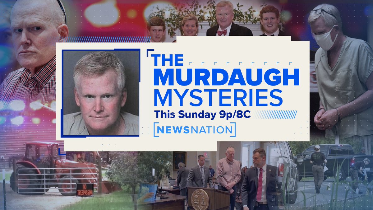 NewsNation (@newsnation) on Twitter photo The trial of #AlexMurdaugh is set, culminating years of media coverage surrounding his connection to the deaths of his wife and son. This Sunday, <a href="/NewsNation/">NewsNation</a> walks you through the events leading up to his trial.
Here’s how to watch: trib.al/pbX8p06 The trial of #AlexMurdaugh is set, culminating years of media coverage surrounding his connection to the deaths of his wife and son. This Sunday, <a href="/NewsNation/">NewsNation</a> walks you through the events leading up to his trial.
Here’s how to watch: trib.al/pbX8p06