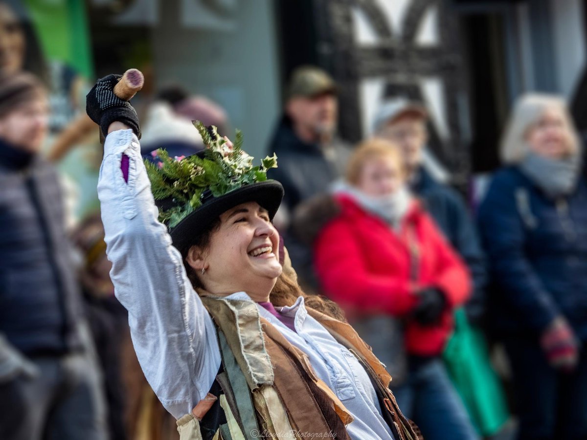 Friends of Domesday Morris in Nantwich this morning <a href="/VisitCheshire/">Visit Cheshire</a> <a href="/nantwichnews/">NantwichNews</a> <a href="/DomesdayMorris/">Domesday Morris</a>