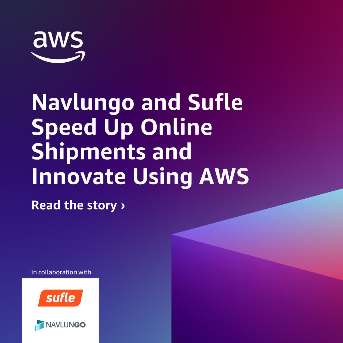 💡 <a href="/NavlunG/">Navlungo</a> &amp; <a href="/sufleio/">Sufle</a> Speed Up Online Shipments &amp; Innovate Using #AWS: go.aws/3YBh0PB
