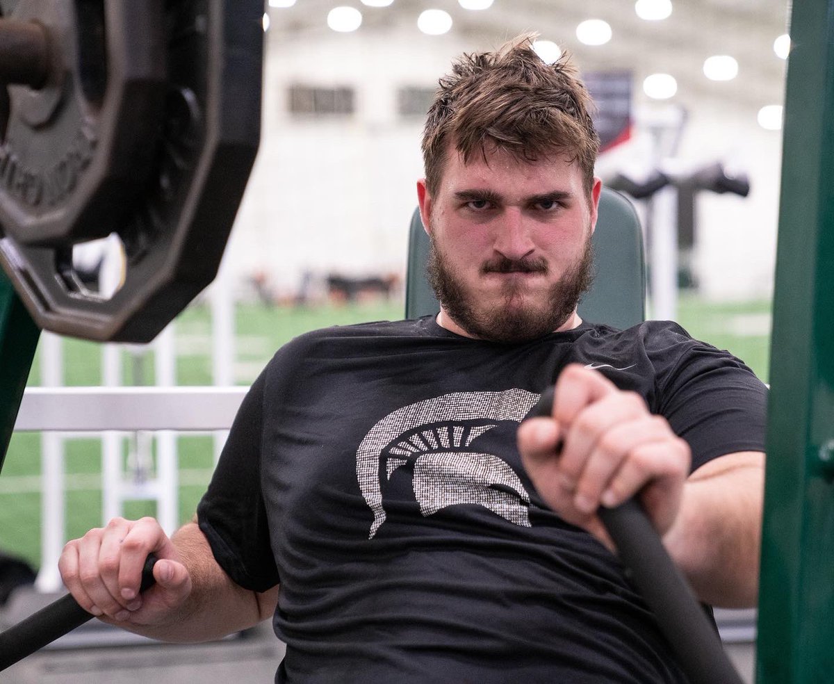 ππͺπΏπ²π· ππ»πΈπΌπ¬π²πΈπΎπΌ (@brosciousgavin) on Twitter photo Going into year 2 stronger and better than everπ
<a href="/MSU_Football/">Michigan State Football</a>
#Spartans #DAWGZ Going into year 2 stronger and better than everπ
<a href="/MSU_Football/">Michigan State Football</a>
#Spartans #DAWGZ
