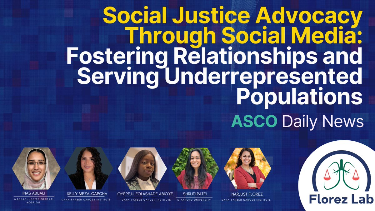 Florez_Lab's tweet photo. 📢We are all #role models for the next generation of #healthcare professionals. Let's all work together to make the world a better place for them🫂

🎯The effective use of social media has created an excellent platform for #mentorship ‼️ 

https://t.co/GQH2e8Rw7W @ASCO @ASCOPost https://t.co/wSOKC0NEWd