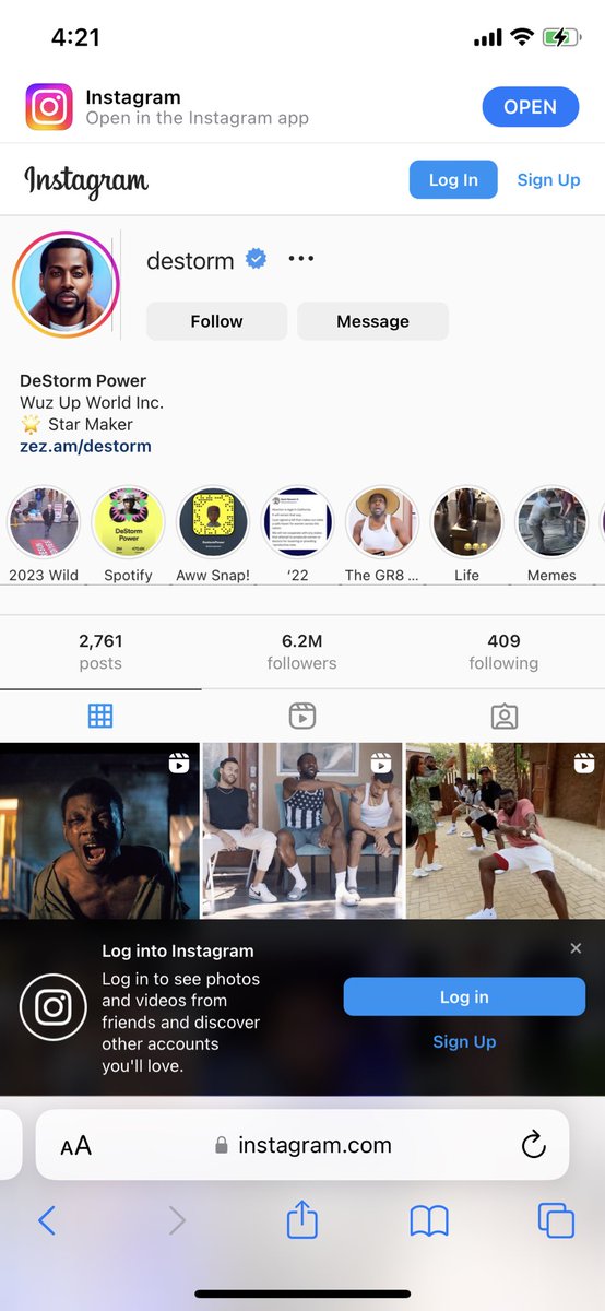 iownjd's tweet image. Discover more from🌬️#destorm🌙only on☀️@instragram🌴

DeStorm Power
Wuz Up World Inc. Star Maker
zez.am/destorm

DeStorm (@DeStorm) • #Instagram photos videos

There's more🔍to see from🚸#DeStorm📲Open🎥@instragram📸@iOwnTomorrow🪩@iownclothing🖼️@iownthefight🛒@Tesla🛣️