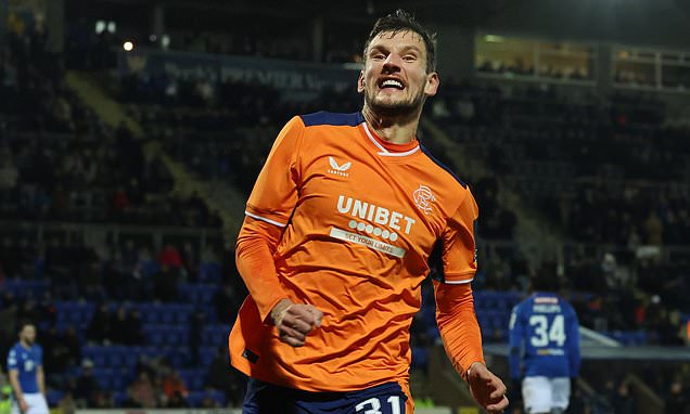 footyhsn's tweet photo. St Johnstone 0-1 Rangers: Borna Barisic's thumping strike ensures visitors advance in Scottish Cup https://t.co/vJGg3gY0rU https://t.co/YaXTnHIiM8