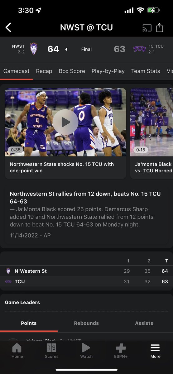 Barstool TCU on Twitter "These games were 2 months apart. How."