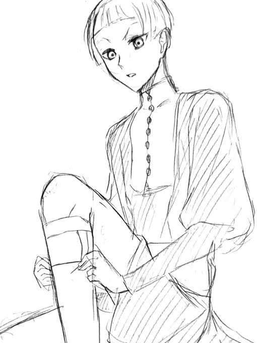 800日目!朝35分間描きました!

覗き見したい〜〜〜〜 