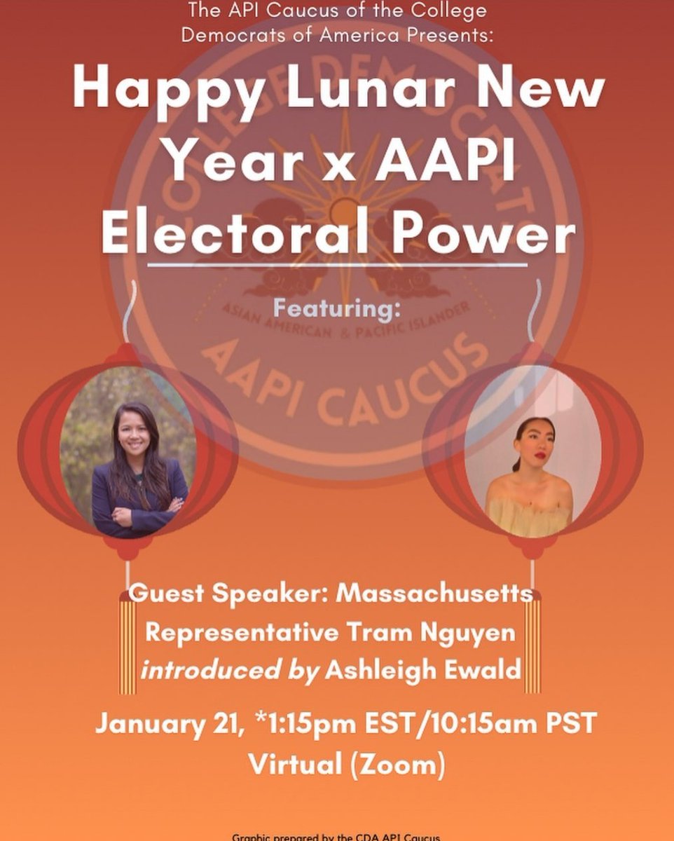 TeamTram's tweet image. Many thanks to the API Caucus of @CollegeDems for inviting me to speak about inclusion in the political process. By encouraging you people to get involved, we strengthen democracy. These college students are full of hope and promise – and that bodes well for all of our futures.