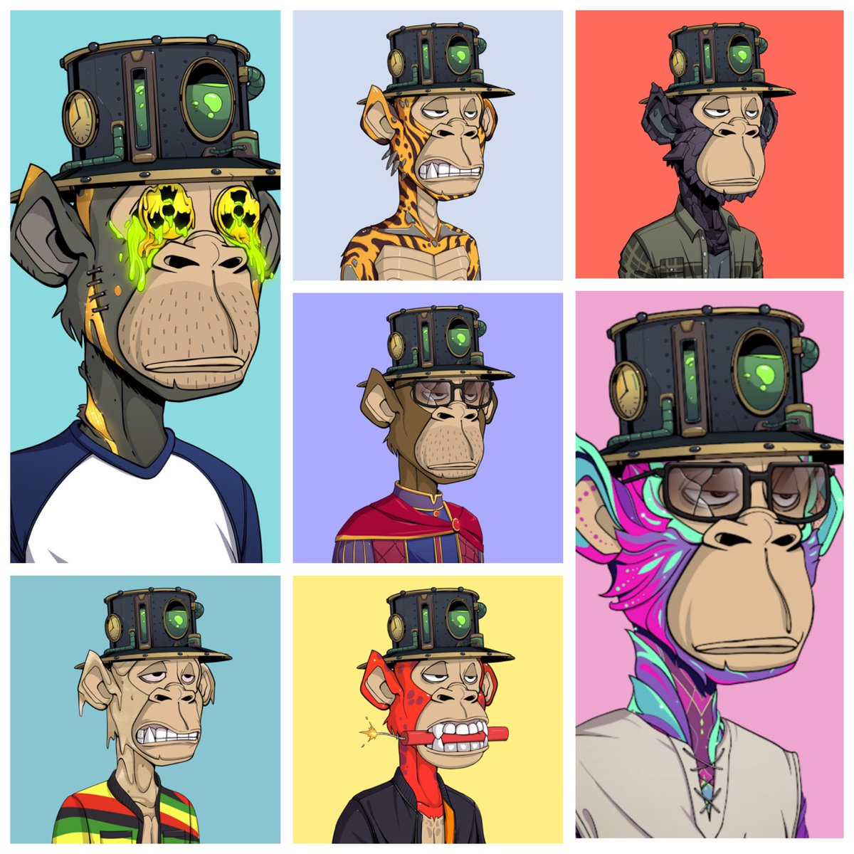 ApeSafari's tweet photo. It feels like a fresh new wind is blowing in #TRIBΞ land: new #TRIBΞ members coming in, new legends rising, a new dynamic … the community feels strong. Proud still to be part of @tribeodyssey! Still a steampunk-addict! https://t.co/Qn27naJoQn