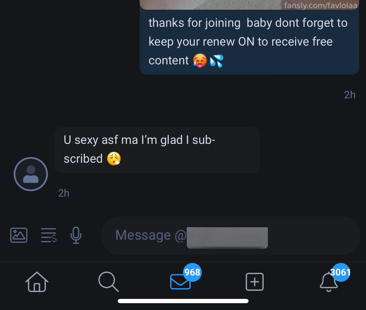 LOLA💕 on Twitter: "this what i love to hear im answering dms on there