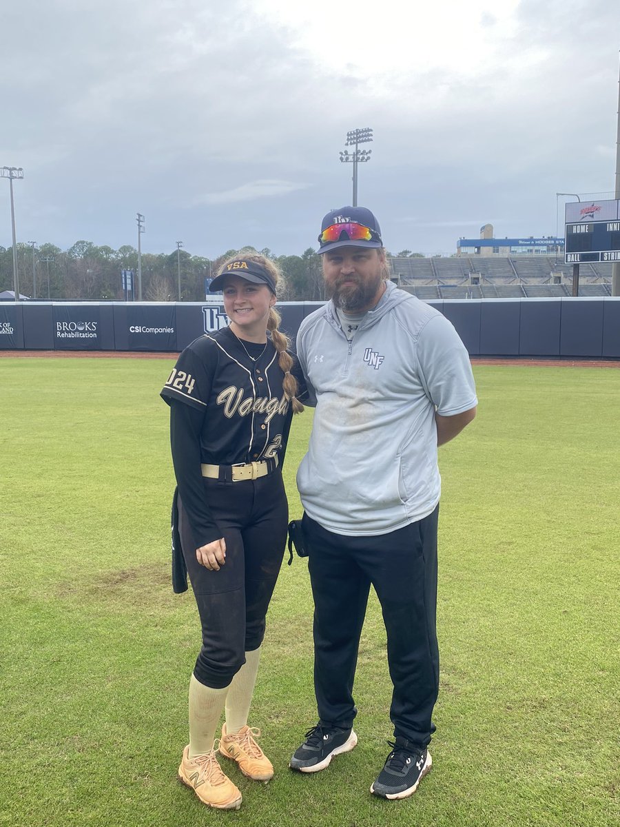 Had the best time at the <a href="/OspreySB/">UNF Softball</a> Prospect Camp this weekend. Thank you coaches <a href="/JeffConrad10/">Jeff Conrad</a> <a href="/SweattKelsey/">Kelsey sweatt</a> <a href="/stovetop4/">Andrew Stover</a> for a great experience, I can't wait to be back!!!