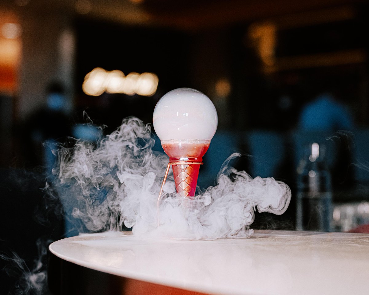 The Lunar New Year is best celebrated with a Silk Road Kulfi cocktail in hand. 🥂

An exotic fusion of baijiu, 400 conejos mezcal, rose, oolong tea, pistachio and dragonfruit makes this libation silky-smooth, with a hint of smoke. #HTastingLounge