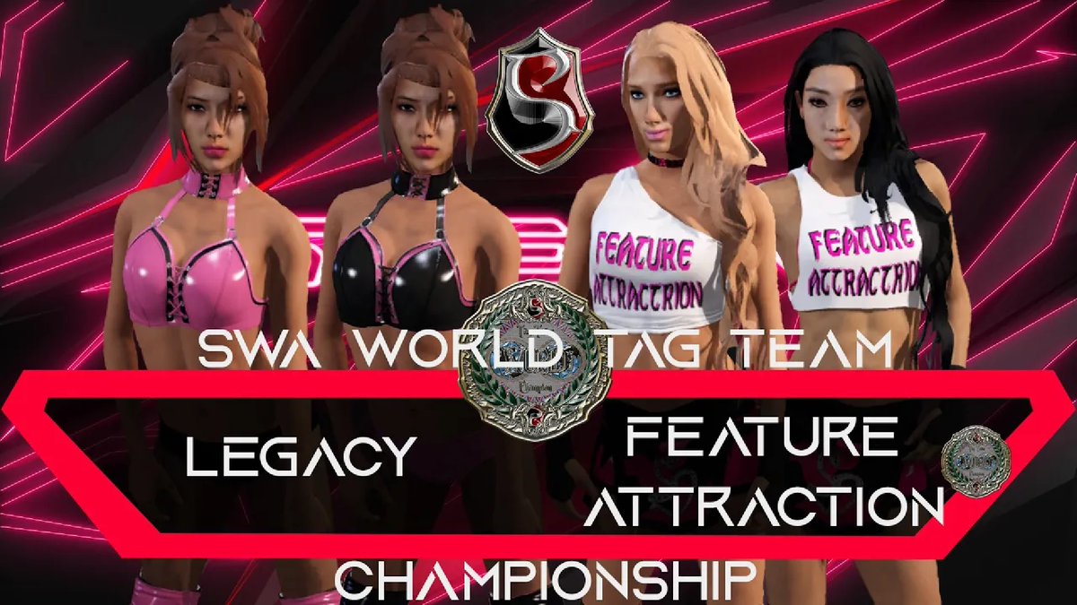 ZopGaming's tweet image. The World Tag Team Championships are on the line tonight! #wrestling #Superior #women #tagteam #WWE2K22 #gaming #zopgaming
World Tag Championship: Feature Attraction (c) vs. Legacy | SWA Superior youtu.be/Wpsn7piC76s via @YouTube
