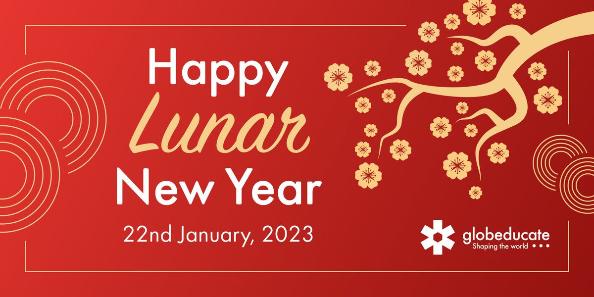 Globeducate's tweet photo. Wishing our students and staff who are celebrating the Lunar New Year a very happy year ahead! 
#lunarnewyear2023 #lunarnewyear #chinesenewyear #yearoftherabbit🐇 in China #yearofthecat🐈 in SE Asia. 
We nurture global perspectives in Globeducate schools
https://t.co/pivipP7Ut2 https://t.co/QXN3Q7EIOz
