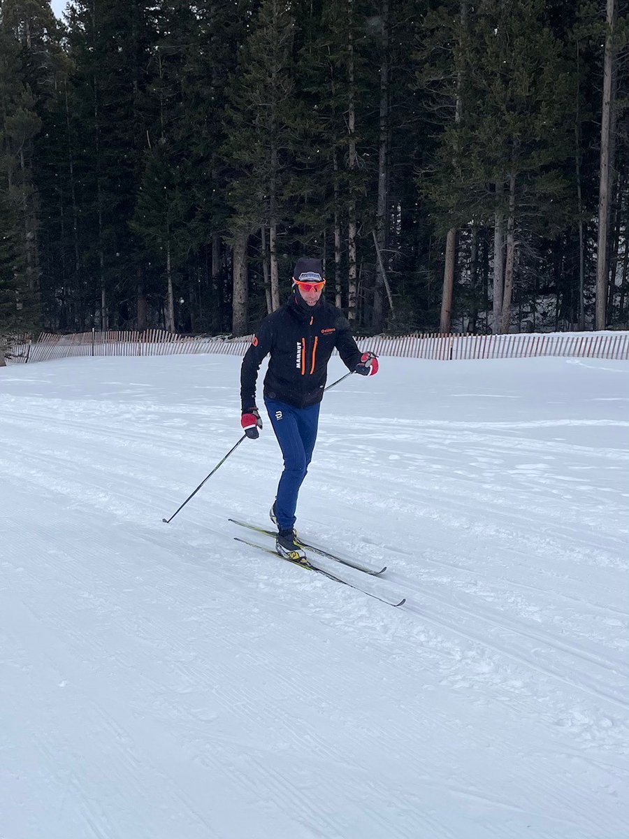 Meet Steve, Eldora Nordic's newest instructor. Steve is a six-time national duathlon champion and a world- championships-level triathlete. He also happens to be an incredible classic and skate skier who loves teaching. Nab him for a lesson. You'll see.