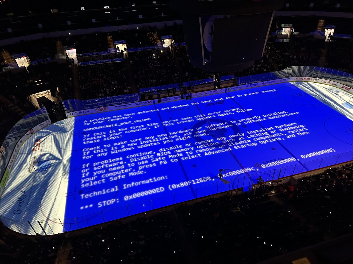 Oh oh. Someone hit Ctrl Alt Delete.