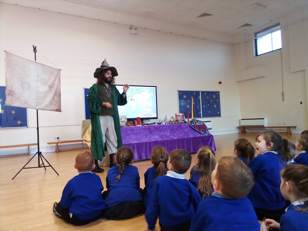 wla_reception's tweet photo. A wizard came to tell us about Fairy Tales from around the world https://t.co/41ODHKGHIf