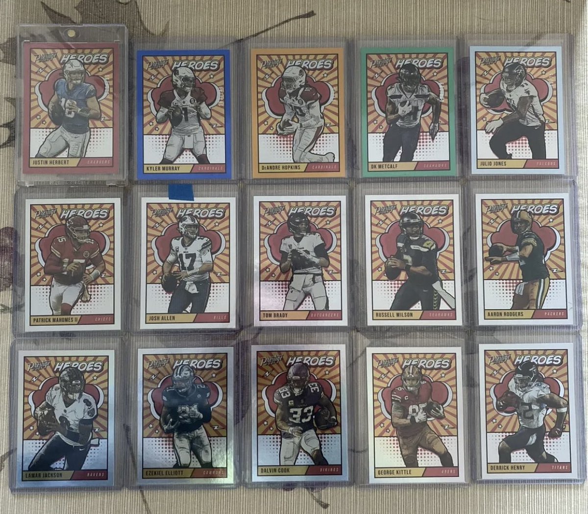 Edgar V. Lerma 🇵🇭 on Twitter "Check out the 2021 and 2022 PaniniAmerica Prestige 🏈 HEROES sets