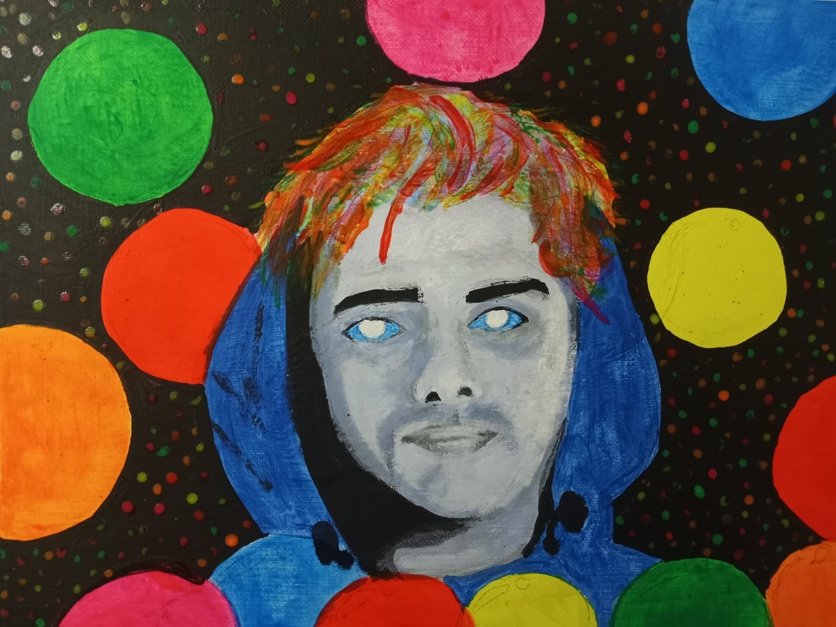 AlizaWalker15's tweet photo. Black light painting for Starstud by Matt Watson! Matt is a cool dude with a cool vibe :) @matthwatson
@supermega #mattwatson #supermega #supermegafans #starstud https://t.co/8MwuO9UWQ1