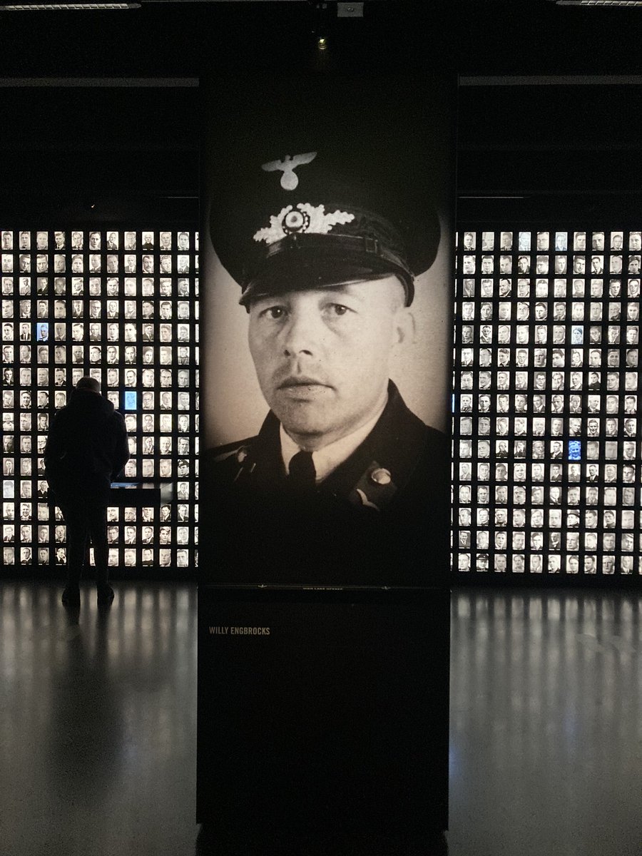 Research trip at the National Monument Kamp Amersfoort today. I found particularly striking the representation of perpetrators in the same space as the victims, without any justification or risky absolution. 
<a href="/Kamp_Amersfoort/">Nationaal Monument Kamp Amersfoort (NMKA)</a>