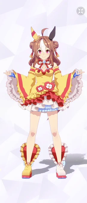 なんかリッキーのポーズ見てると初代メダロットのパッケージ思い出すんだよな…#ウマ娘 #コパノリッキー 