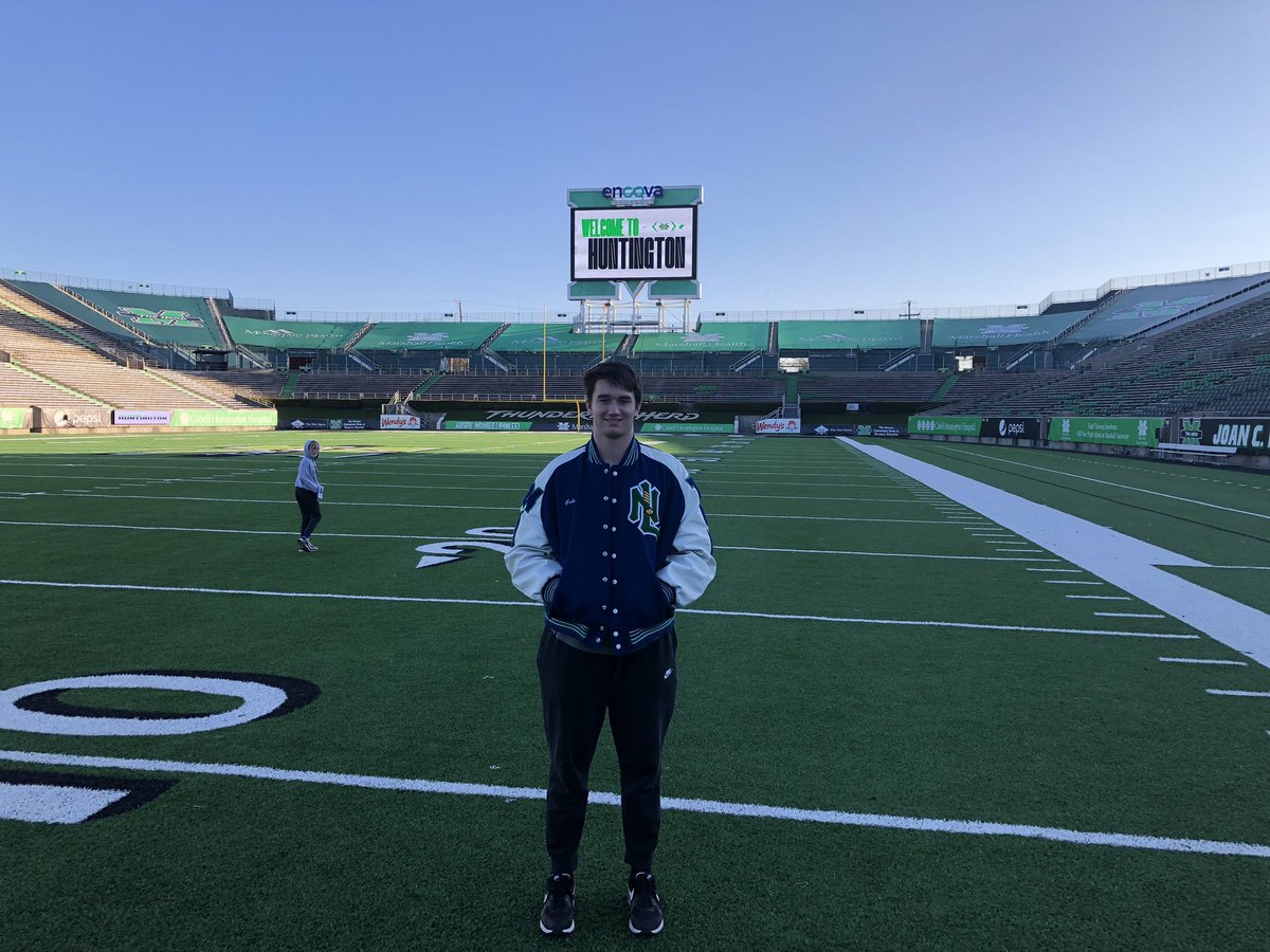 ClaybrookGabe's tweet photo. I had a great day at Marshall University! Thank you for the invite @Legg62! #GOMARSHALL @CoachHuff @CJTrickett9 https://t.co/qzBguzigbA