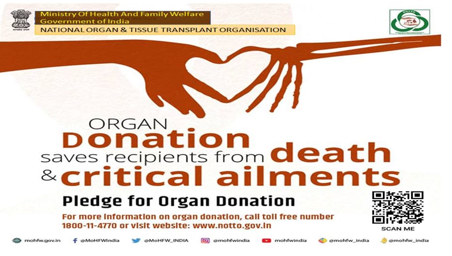 NottoIndia's tweet photo. Organ Donation can give someone a second chance at life. Support organ donation.
#OrganDonation
#SwasthaBharat
#AmritMahotsav https://t.co/DbKbImIZvW