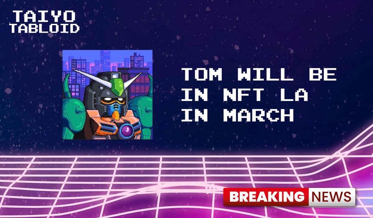 TaiyoTabloid's tweet photo. JUST IN: @SolportTom WILL BE IN NFTLA IN MARCH. HE WILL VISIT THE @DeGodsNFT HOUSE. HE WILL ALSO BE DOING A PODCAST WITH @marccolcer AMONG OTHER THINGS TO MARKET HIS PROJECT. https://t.co/WZSeZVQvYm