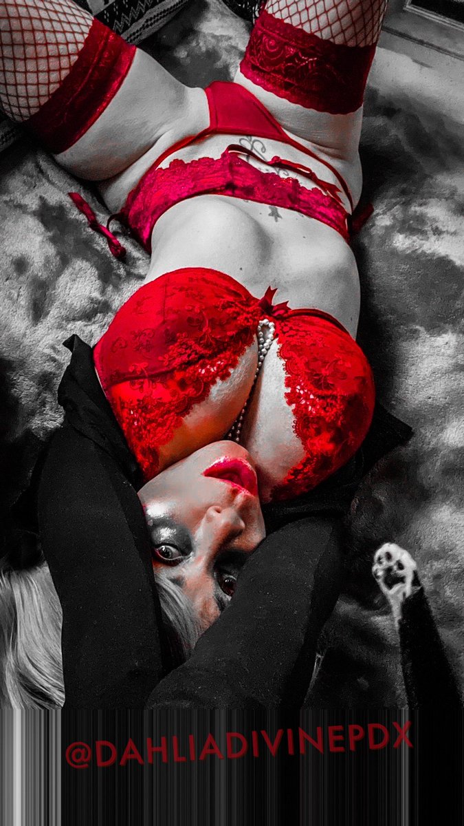 dahliadivinepdx's tweet photo. #FriYAYNight #FridayThots #ArtfulInstinct #FantasyFriday #LadyInRed ♥️🌺♥️ https://t.co/AypuQgHK0s