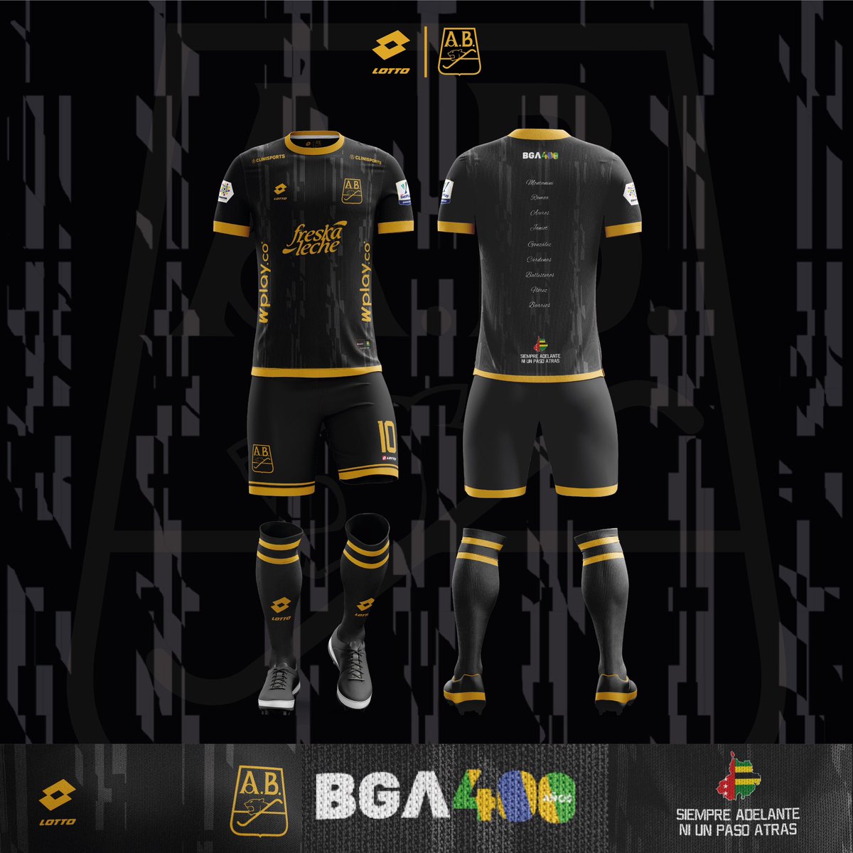 aalejandrocr15's tweet photo. Normalmente no suelo publicar mis trabajos, pero es la primera vez que me siento feliz con el resultado. 

Atlético Bucaramanga - Jersey Concept Kit. 

Con un pequeño homenaje a las leyendas del equipo.

¿Y si lo hacemos real? @ABucaramanga @lottosport https://t.co/nK6eqdvbt4