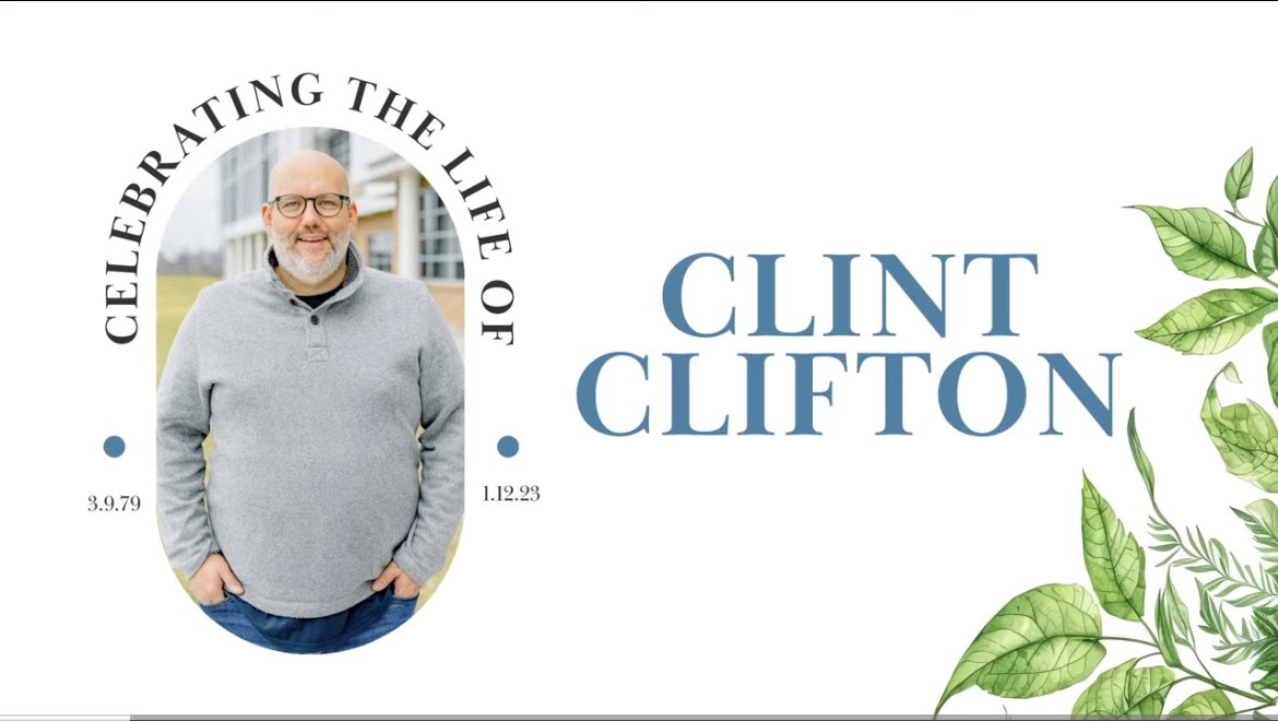 If you missed the memorial service today for Pastor Clint, here is the livestream. youtube.com/live/PJrcTtqxX…