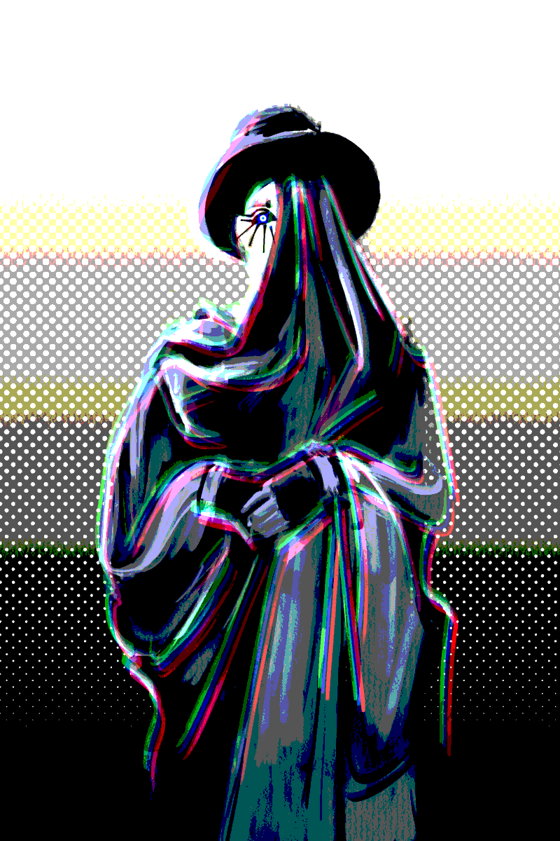 we have to dare to ask what if Yohji Yamamoto dressed a warlock in his Autumn/Winter 2015 collection