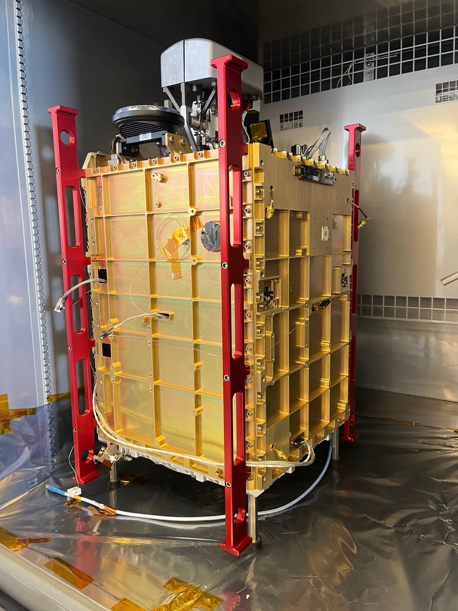 Publicly released for the first time: the Otter Pup as it heads into thermal testing!