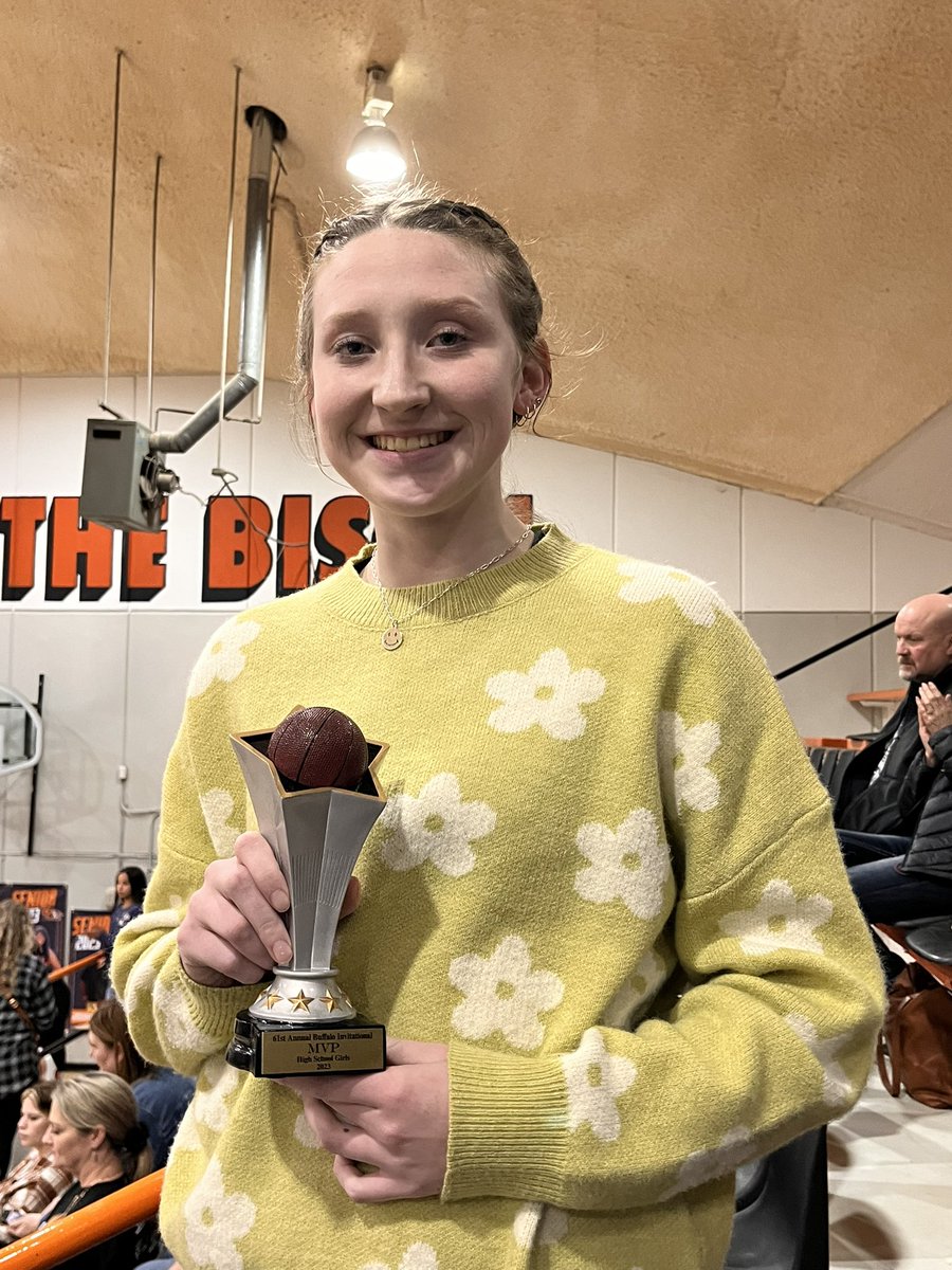 Turpin Lady Cardinals are the Buffalo Invitational Champions and <a href="/abby_buller/">Abby</a> is the tourney MVP!