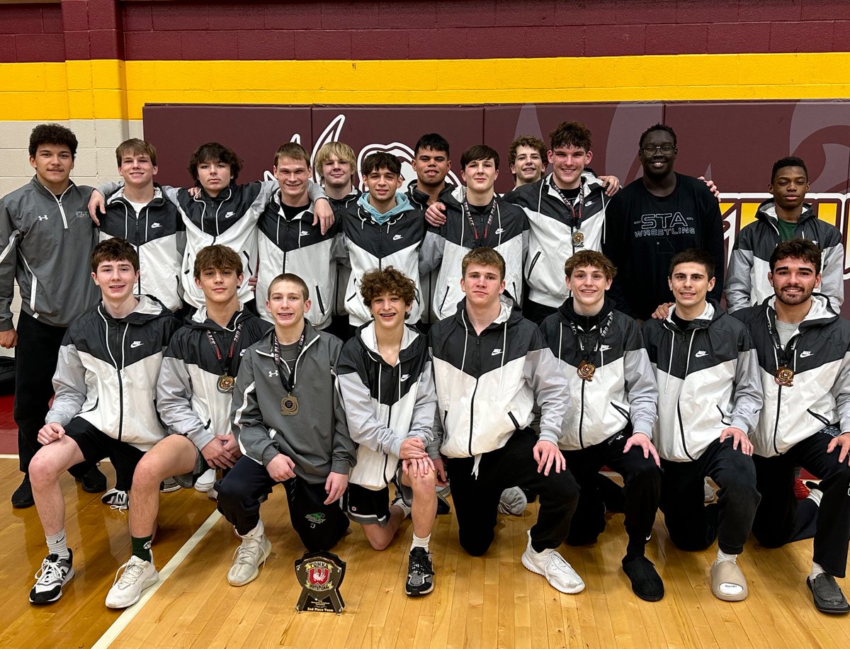 Elisha Bears (@elishabears) on Twitter photo These kids are AWESOME!!!
TEAM 🥈. Individuals Leverknight🥈, Omozeje🥉, Sipes🥉, Reynolds🥈, Burks🥈, Trickey🥉, and Stoffel🥈!!! <a href="/StaleyWrestling/">Staley Wrestling</a> <a href="/SHSFalcons/">Staley High School</a> <a href="/NKCSchools/">NKC Schools</a> <a href="/N2SportsStaley/">N2Sports Staley</a> These kids are AWESOME!!!
TEAM 🥈. Individuals Leverknight🥈, Omozeje🥉, Sipes🥉, Reynolds🥈, Burks🥈, Trickey🥉, and Stoffel🥈!!! <a href="/StaleyWrestling/">Staley Wrestling</a> <a href="/SHSFalcons/">Staley High School</a> <a href="/NKCSchools/">NKC Schools</a> <a href="/N2SportsStaley/">N2Sports Staley</a>