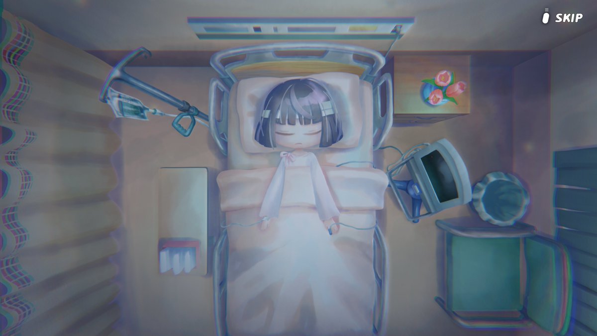 「NeverAwake、とりあえずAルートクリアしたんだけどめちゃ面白い。装備品の」|ニクオ🍖のイラスト