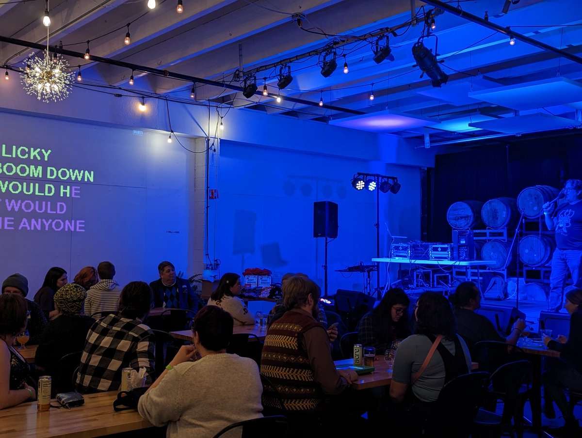 Sondra Marie (@mnsmirk) on Twitter photo TFW you bring <a href="/headius/">Charles Oliver Nutter</a> to your work karaoke party and you get to just stand back and watch the amazement happen 🤩 TFW you bring <a href="/headius/">Charles Oliver Nutter</a> to your work karaoke party and you get to just stand back and watch the amazement happen 🤩