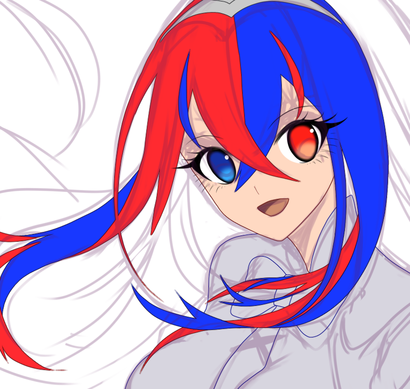「their hair is so fun to draw 」|🅶🅸🅶🅸🛠🐇SAKURACON AA2133のイラスト