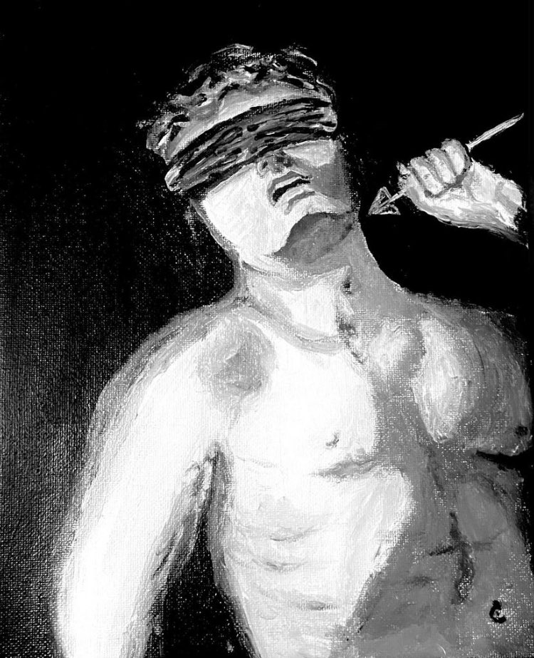 Just_raw_art's tweet photo. “Eros dilemma”
Even the god of love hesitated to love. https://t.co/bPizWAoYXU