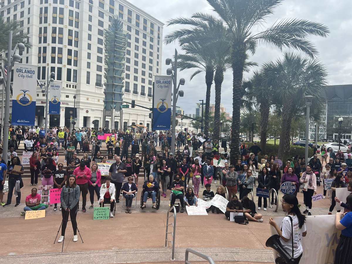 This is no moment, this is a movement. This is bigger than Roe!
Today our Orlando community joined together to rally for collective FREEDOM! This movement will take all of us - and we’re ready to demand more! 
#freedom #justice #Equality #Liberation