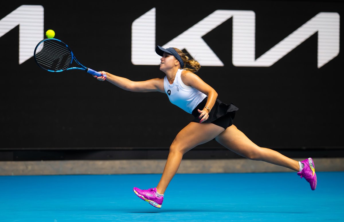 SofiaKenin's tweet photo. Great to be back in my favorite city ๐ฆ๐บ See you next year Melbourne! ๐ #fpmovement https://t.co/2qWoGqGIlr