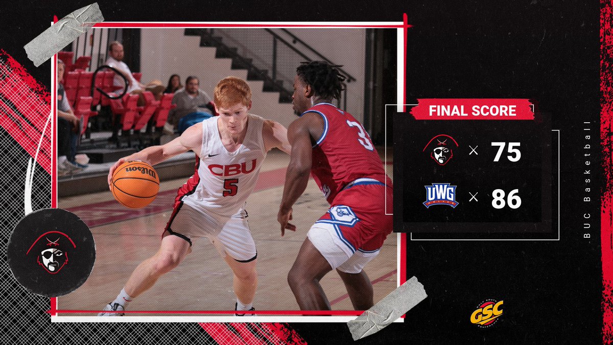 FINAL | UWG holds on to win it. <a href="/aidenruthsatz/">Aiden Ruthsatz</a> had a career high 38pts. #BUCNation 

📊 <a href="/wdloos24/">Daniel Loos</a> 12pts 7reb
       Darell 10pts 3reb