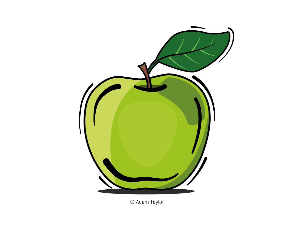 AdamT1991's tweet photo. Playing around in Illustrator and created this apple - pretty cool!
#abobeillustrator #illustrator #adobe #adobeuk #graphicdesign #graphics #vector #vectorart https://t.co/Ko7NrGwgpb