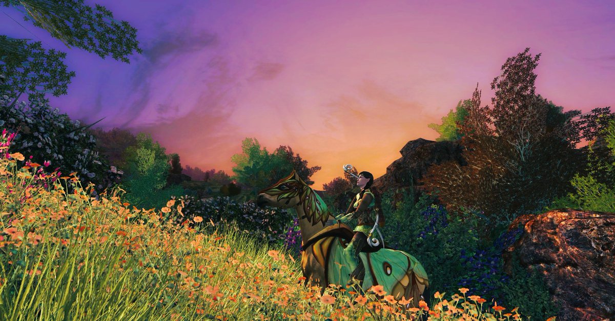 LOTROscreens's tweet photo. Swanfleet Sunset #LOTRO https://t.co/aviBqg7xLK