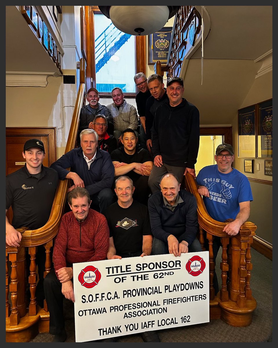 OPFFALocal_162's tweet photo. Active and retired IAFF Local 162 members are participating in the Southern Ontario Playdown @OttCurlingClub Jan 20-22. 

Teams are vying for a spot in the the Canadian Firefighter Curling Association championship.

We're proud to be the title sponsor of this event! https://t.co/3BOh5WOOLu