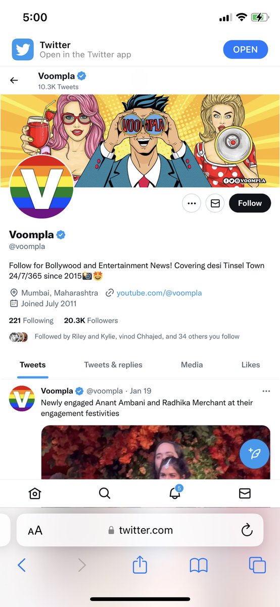 iownjd's tweet image. Discover more from🌬️#voompla🌙only on☀️@instragram🌴

Voompla
Bollywood➕Entertainment News! Covering Tinsel Town 24/7/365 since 2015🤩

Voompla (@voompla) • #Instagram photos videos

There's more🔍to see from😻#Voompla📲Open🎥@instragram📸@iOwnTomorrow🪩@iownthefight🖼️@people🫂