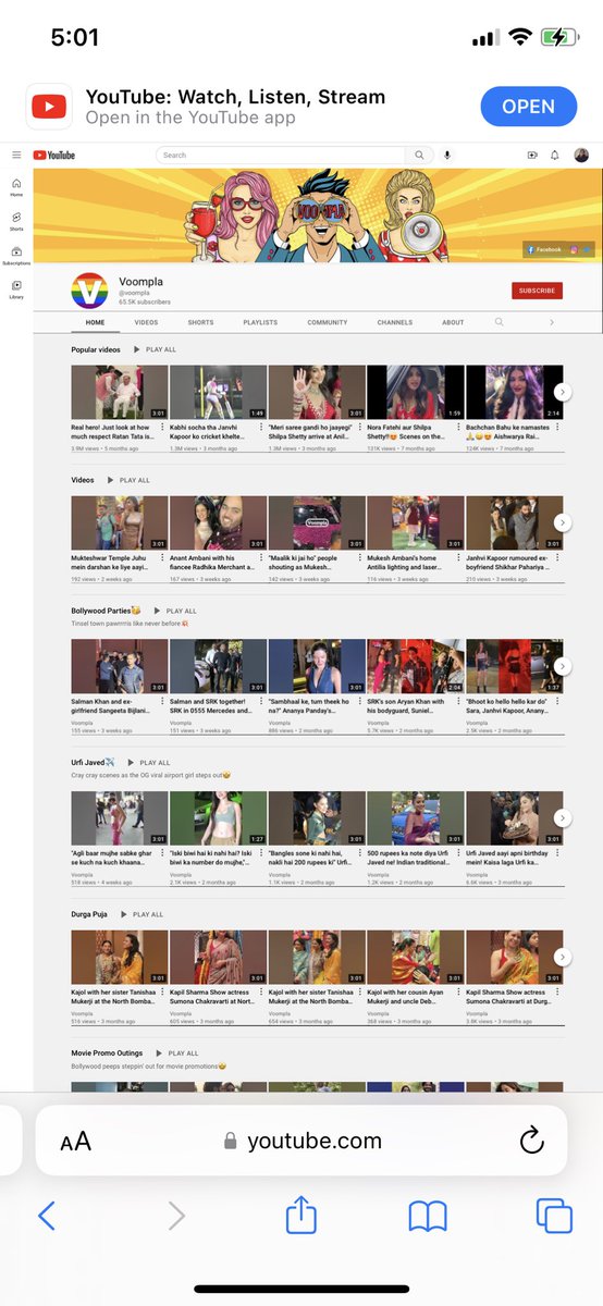 iownjd's tweet image. Discover more from🌬️#voompla🌙only on☀️@instragram🌴

Voompla
Bollywood➕Entertainment News! Covering Tinsel Town 24/7/365 since 2015🤩

Voompla (@voompla) • #Instagram photos videos

There's more🔍to see from😻#Voompla📲Open🎥@instragram📸@iOwnTomorrow🪩@iownthefight🖼️@people🫂