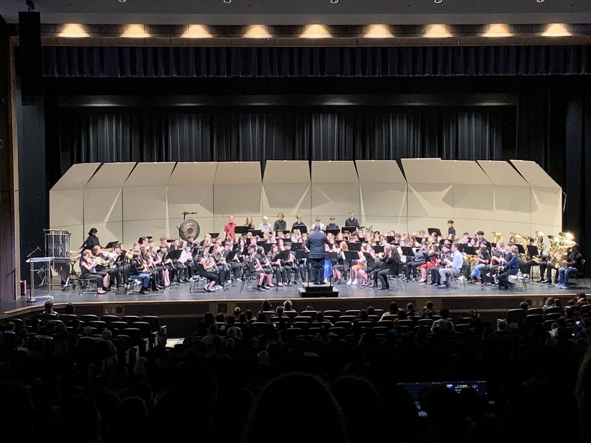 fayarband's tweet photo. Great concerts today by the ASBOA Region 7 All-Region bands! Fayetteville was well represented by the 75 FPS band students who were selected to participate. Congratulations to all of our 8th-12th graders today for a job well done! #onefps #purplereign https://t.co/TigwWGxqmK