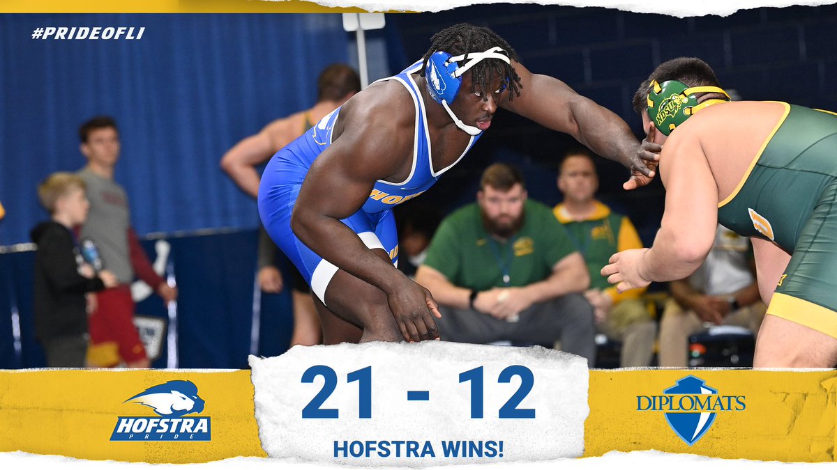 Hofstra Wrestling tweet media